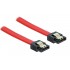 DELOCK καλώδιο SATA 82678, 6Gb/s, 70cm, κόκκινο