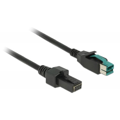 DELOCK καλώδιο PoweredUSB σε 2x 4pin 85484 για POS, 12V, 3m, μαύρο DELOCK καλώδιο PoweredUSB σε 2x 4pin 85484 για POS, 12V, 3m, μαύρο