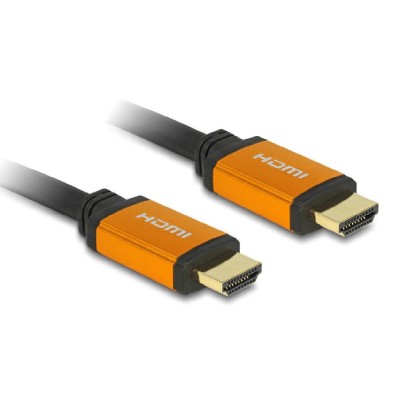 DELOCK καλώδιο HDMI 85728, 8K/60Hz, 48 Gbps, eARC, HDR, 1.5m, μαύρο DELOCK καλώδιο HDMI 85728, 8K/60Hz, 48 Gbps, eARC, HDR, 1.5m, μαύρο