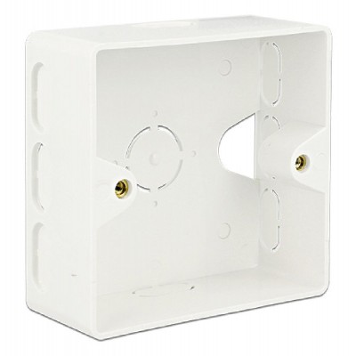 DELOCK οπίσθιο κουτί για Keystone πρίζα τοίχου 86128, λευκό DELOCK οπίσθιο κουτί για Keystone πρίζα τοίχου 86128, λευκό
