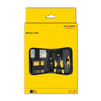 DELOCK σετ εργαλείων δικτύου 86696, για καλώδια RJ45 & RJ11 DELOCK σετ εργαλείων δικτύου 86696, για καλώδια RJ45 & RJ11