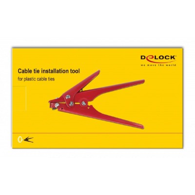 DELOCK εγκατάστασης πλαστικών δεματικών καλωδίων 86773, έως 9.5 x 2.3mm DELOCK εγκατάστασης πλαστικών δεματικών καλωδίων 86773, έως 9.5 x 2.3mm