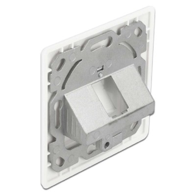 DELOCK Wall Outlet για Keystone 86981, 1 Port DELOCK Wall Outlet για Keystone 86981, 1 Port