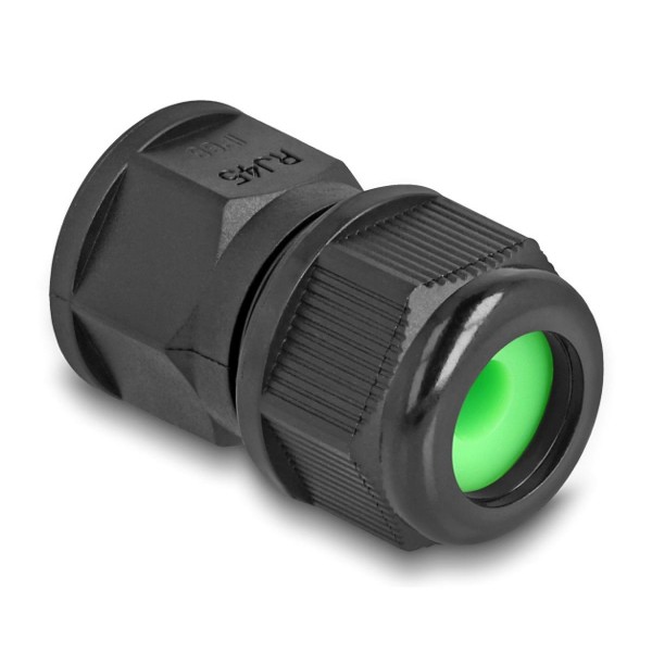 DELOCK σύνδεσμος για RJ45 86995, αδιάβροχος IP67, μαύρος DELOCK σύνδεσμος για RJ45 86995, αδιάβροχος IP67, μαύρος