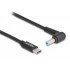DELOCK καλώδιο τροφοδοσίας 87976, USB-C σε Acer 5.5x1.7mm, 1.5m, μαύρο