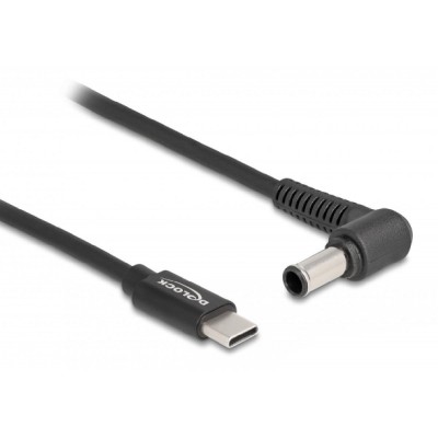 DELOCK καλώδιο τροφοδοσίας 87981, USB-C σε Sony 6x4.3mm, 1.5m, μαύρο DELOCK καλώδιο τροφοδοσίας 87981, USB-C σε Sony 6x4.3mm, 1.5m, μαύρο