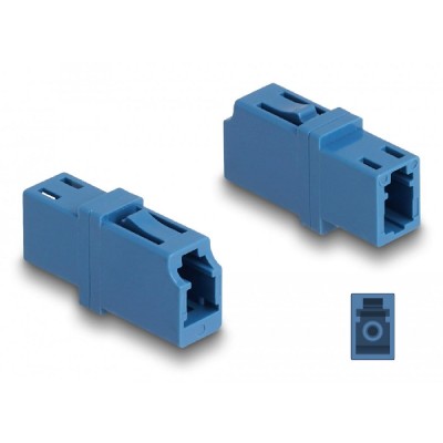 DELOCK σύνδεσμος οπτικής ίνας LC Simplex 87985, μπλε DELOCK σύνδεσμος οπτικής ίνας LC Simplex 87985, μπλε