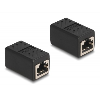 DELOCK σύνδεσμος RJ50 87991, θηλυκός, Cat.5e, μαύρος DELOCK σύνδεσμος RJ50 87991, θηλυκός, Cat.5e, μαύρος