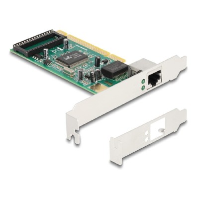 DELOCK κάρτα επέκτασης PCI σε 1x RJ45 Gigabit 88084, 1000Mbps DELOCK κάρτα επέκτασης PCI σε 1x RJ45 Gigabit 88084, 1000Mbps