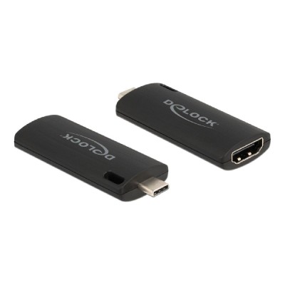 DELOCK αντάπτορας USB Type-C σε HDMI 88309, 4K/30Hz, μαύρος DELOCK αντάπτορας USB Type-C σε HDMI 88309, 4K/30Hz, μαύρος