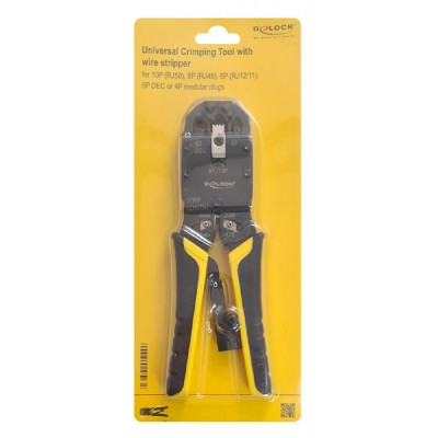 DELOCK πρέσα ακροδεκτών 90523 για καλώδια δικτύου RJ50/RJ45/RJ12/RJ11 DELOCK πρέσα ακροδεκτών 90523 για καλώδια δικτύου RJ50/RJ45/RJ12/RJ11