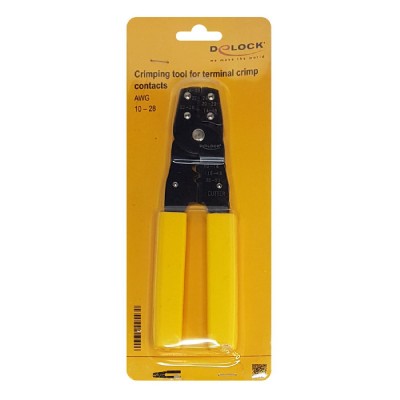 DELOCK πρέσα ακροδεκτών καλωδίων 90543, 10-28 AWG DELOCK πρέσα ακροδεκτών καλωδίων 90543, 10-28 AWG