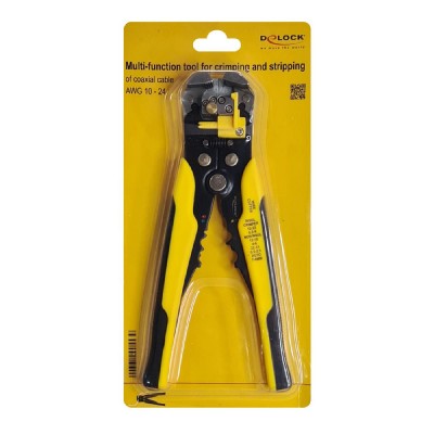 DELOCK πρέσα ακροδεκτών 90553 για ομοαξονικά καλώδια, AWG 10-24 DELOCK πρέσα ακροδεκτών 90553 για ομοαξονικά καλώδια, AWG 10-24