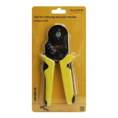 DELOCK πρέσα ακροδεκτών 90561, αυτορυθμιζόμενη, εξάγωνο, 10-23 AWG DELOCK πρέσα ακροδεκτών 90561, αυτορυθμιζόμενη, εξάγωνο, 10-23 AWG
