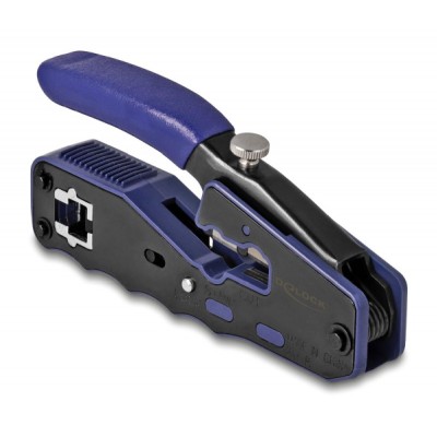 DELOCK πρέσα ακροδεκτών 90577 για καλώδια δικτύου RJ45/8P, με 2 λεπίδες DELOCK πρέσα ακροδεκτών 90577 για καλώδια δικτύου RJ45/8P, με 2 λεπίδες