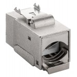 GOOBAY Keystone module RJ45 CAT 6A 90863, STP, 250 MHz, ασημί GOOBAY Keystone module RJ45 CAT 6A 90863, STP, 250 MHz, ασημί