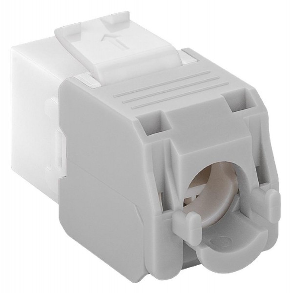 GOOBAY Keystone module RJ45 CAT 6A 90867, UTP, λευκό GOOBAY Keystone module RJ45 CAT 6A 90867, UTP, λευκό