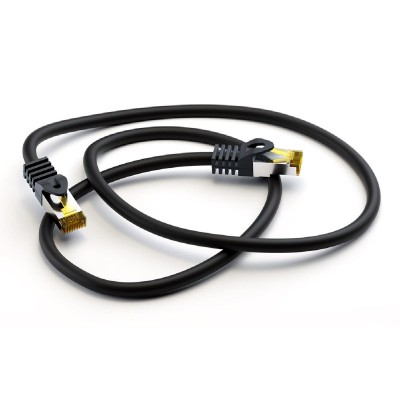 GOOBAY καλώδιο δικτύου 91608, CAT 7 S/FTP, 500 MHz, CU, 2m, μαύρο GOOBAY καλώδιο δικτύου 91608, CAT 7 S/FTP, 500 MHz, CU, 2m, μαύρο