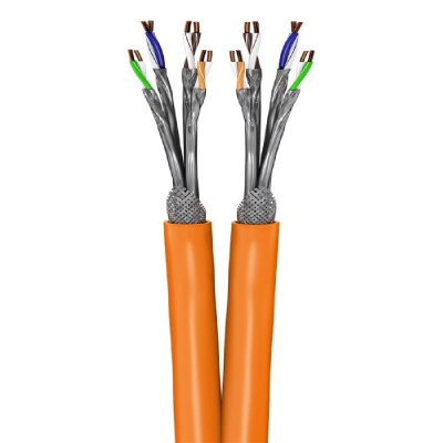 GOOBAY καλώδιο S/FTP PIMF CAT 7A 91892, AWG 23/1 copper, 500m, πορτοκαλί GOOBAY καλώδιο S/FTP PIMF CAT 7A 91892, AWG 23/1 copper, 500m, πορτοκαλί