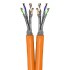 GOOBAY καλώδιο S/FTP PIMF CAT 7A 91892, AWG 23/1 copper, 500m, πορτοκαλί
