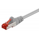 GOOBAY καλώδιο δικτύου 92455, CAT 6 S/FTP, copper, 250MHz, 0.15m, γκρι GOOBAY καλώδιο δικτύου 92455, CAT 6 S/FTP, copper, 250MHz, 0.15m, γκρι