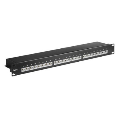 GOOBAY CAT 6e Ethernet patch panel 19INCH, 24 εγκατάστασης καλωδίων STP GOOBAY CAT 6e Ethernet patch panel 19INCH, 24 εγκατάστασης καλωδίων STP
