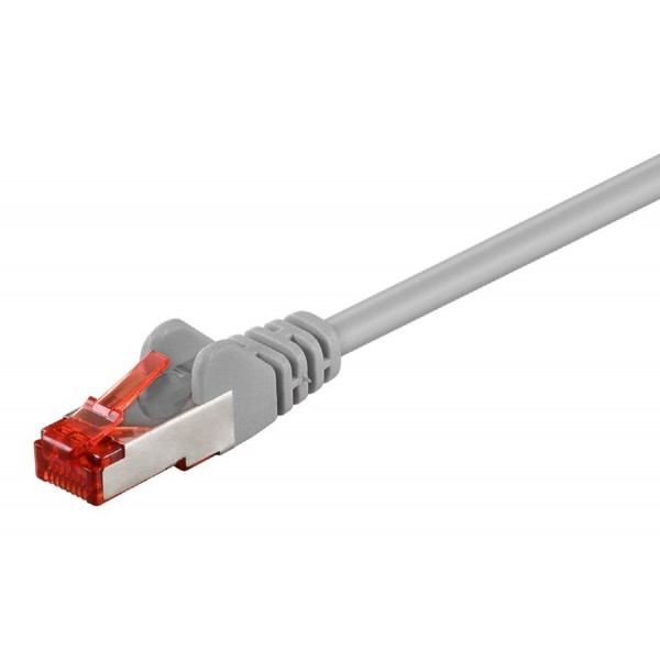 GOOBAY καλώδιο δικτύου 93650, CAT 6 S/FTP (PiMF), CCA, 7.5m, γκρι GOOBAY καλώδιο δικτύου 93650, CAT 6 S/FTP (PiMF), CCA, 7.5m, γκρι