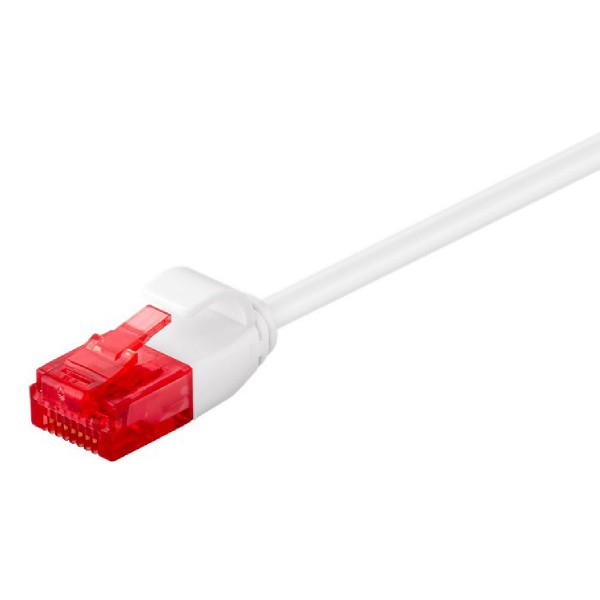 GOOBAY καλώδιο U/UTP CAT6 93691, slim, AWG 30/7, copper, 0.5m, λευκό GOOBAY καλώδιο U/UTP CAT6 93691, slim, AWG 30/7, copper, 0.5m, λευκό