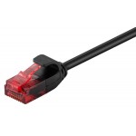GOOBAY καλώδιο U/UTP CAT6 93713, slim, AWG 30/7, copper, 0.5m, μαύρο GOOBAY καλώδιο U/UTP CAT6 93713, slim, AWG 30/7, copper, 0.5m, μαύρο