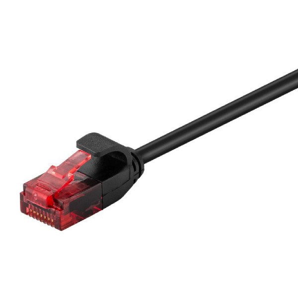 GOOBAY καλώδιο U/UTP CAT6 93717, slim, AWG 30/7, copper, 5m, μαύρο GOOBAY καλώδιο U/UTP CAT6 93717, slim, AWG 30/7, copper, 5m, μαύρο