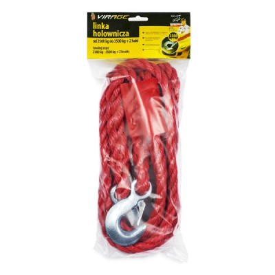 MOJE AUTO ιμάντας ρυμούλκησης αυτοκινήτου 94-034, 3500kg, 4m, κόκκινος MOJE AUTO ιμάντας ρυμούλκησης αυτοκινήτου 94-034, 3500kg, 4m, κόκκινος