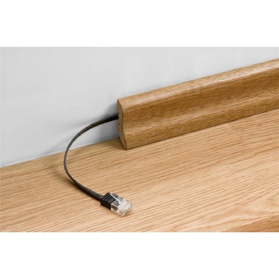 GOOBAY καλώδιο U/FTP CAT6, 94922, flat, AWG 32/7, copper, 15m, λευκό GOOBAY καλώδιο U/FTP CAT6, 94922, flat, AWG 32/7, copper, 15m, λευκό