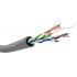 GOOBAY καλώδιο δικτύου 95410, CAT 5e U/UTP, CCA, 305m, γκρι