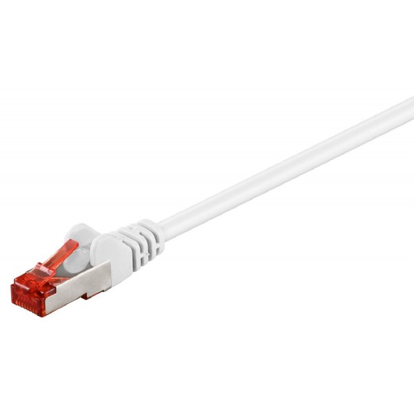 GOOBAY καλώδιο S/FTP (PiMF) CAT6 95491, CCA, AWG 27/7, 10m, λευκό GOOBAY καλώδιο S/FTP (PiMF) CAT6 95491, CCA, AWG 27/7, 10m, λευκό