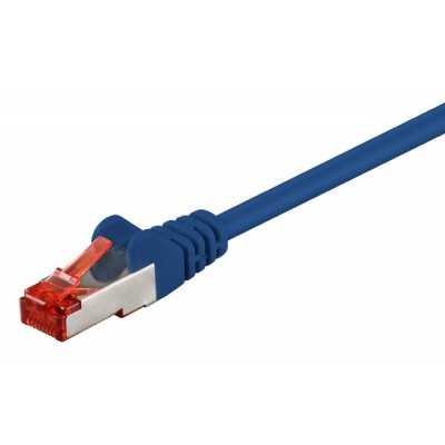 GOOBAY καλώδιο δικτύου 95522, CAT 6 S/FTP, CCA, 250MHz, 7.5m, μπλε GOOBAY καλώδιο δικτύου 95522, CAT 6 S/FTP, CCA, 250MHz, 7.5m, μπλε