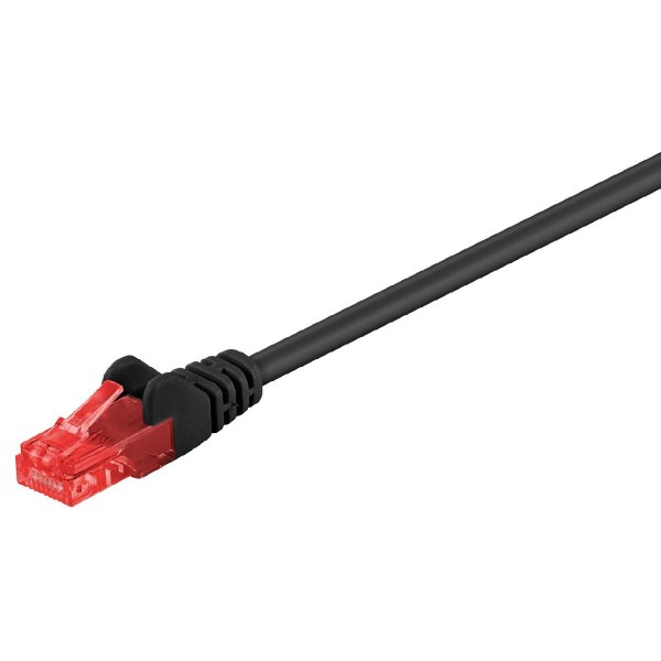 GOOBAY καλώδιο U/UTP CAT6 95667, CCA, AWG 24/7, 25m, μαύρο GOOBAY καλώδιο U/UTP CAT6 95667, CCA, AWG 24/7, 25m, μαύρο