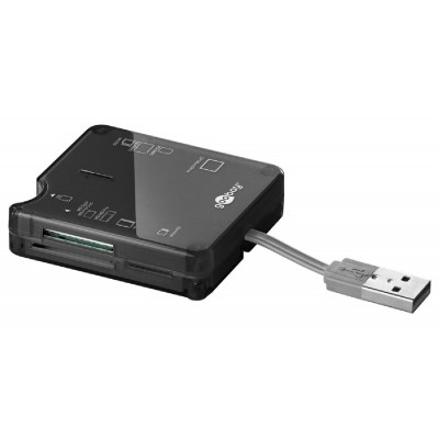 GOOBAY card reader 95674 για micro SD/SD/M2/CF/XD/MS, 480 Mbps, μαύρο GOOBAY card reader 95674 για micro SD/SD/M2/CF/XD/MS, 480 Mbps, μαύρο