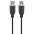 GOOBAY καλώδιο USB 3.0 SuperSpeed 93928, 5 Gbit/s, 0.5m, μαύρο