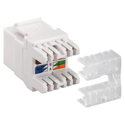 GOOBAY Keystone module RJ45 CAT 6 95740, UTP, 250MHz, λευκό GOOBAY Keystone module RJ45 CAT 6 95740, UTP, 250MHz, λευκό