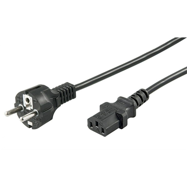 GOOBAY καλώδιο τροφοδοσίας 96036, 1mm², 3m, μαύρο GOOBAY καλώδιο τροφοδοσίας 96036, 1mm², 3m, μαύρο