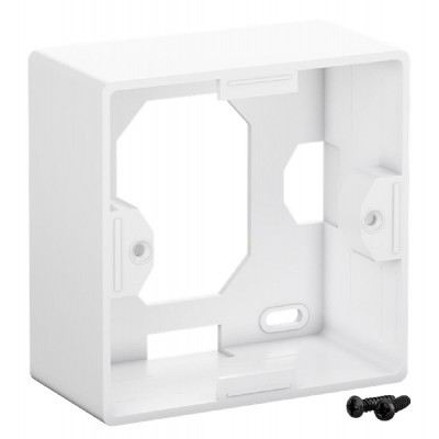 GOOBAY οπίσθιο κουτί 96502 για πρίζα τοίχου Keystone, λευκό GOOBAY οπίσθιο κουτί 96502 για πρίζα τοίχου Keystone, λευκό
