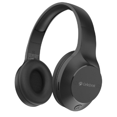 CELEBRAT headphones A27, wireless & wired, Bluetooth 5.3, Φ40mm, μαύρα CELEBRAT headphones A27, wireless & wired, Bluetooth 5.3, Φ40mm, μαύρα