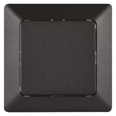 EMOS μπουτόν κουδουνιού/κλιμακοστάσιου A6100.9, μονό, 1/0, 10A, μαύρο EMOS μπουτόν κουδουνιού/κλιμακοστάσιου A6100.9, μονό, 1/0, 10A, μαύρο