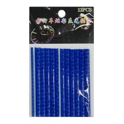 Ανακλαστικά για ακτίνες ποδηλάτου AG402E, μπλε, 12τμχ Ανακλαστικά για ακτίνες ποδηλάτου AG402E, μπλε, 12τμχ