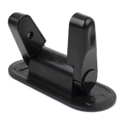 Ασφάλεια πορτών & ντουλαπιών AG442E, 5x12cm, μαύρη Ασφάλεια πορτών & ντουλαπιών AG442E, 5x12cm, μαύρη