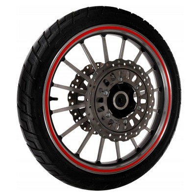 Ανακλαστικά αυτοκόλλητα ζαντών αυτοκινήτου AG555B, κόκκινο, 16τμχ Ανακλαστικά αυτοκόλλητα ζαντών αυτοκινήτου AG555B, κόκκινο, 16τμχ