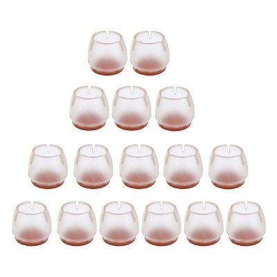 Προστατευτικές τάπες επίπλων AG562D, 25-29mm, διάφανες, 16τμχ Προστατευτικές τάπες επίπλων AG562D, 25-29mm, διάφανες, 16τμχ