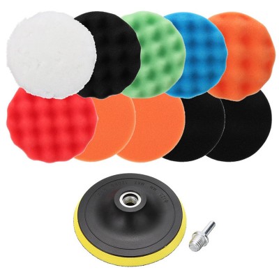 Σετ γυαλίσματος αυτοκίνητου AG671A, για δράπανο M14, 12τμχ Σετ γυαλίσματος αυτοκίνητου AG671A, για δράπανο M14, 12τμχ