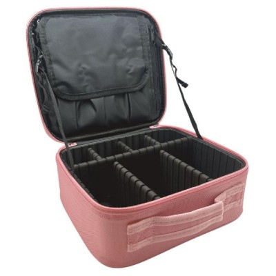 Τσάντα καλλυντικών AG905A, 25.5x22.5x9.3cm, ροζ Τσάντα καλλυντικών AG905A, 25.5x22.5x9.3cm, ροζ