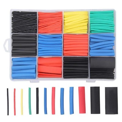 Σετ θερμοσυστελλόμενων μονωτικών AG938A, 2:1, πολύχρωμα, 800τμχ Σετ θερμοσυστελλόμενων μονωτικών AG938A, 2:1, πολύχρωμα, 800τμχ